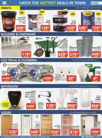 KitKat Cash and Carry catalogue Page 15: Olympic Paints Quick Drying Enamel €340,00, SAFEdoor MERANTI Door €850,00
