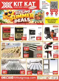KitKat Cash and Carry catalogue Page 16: STECO RYOBI Angle Grinder €290,00, ICON Tile Cement €36,00
