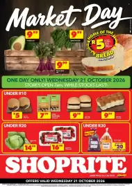 Shoprite catalogue Page 1: Beetroot Carrots €20,00, School Buns €9,99