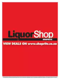 Shoprite catalogue Page 7: LiquorShop SHOPRITE VIEW DEALS ON www.shoprite.co.za OFFERS VALID FROM MONDAY 19 OCTOBER UNTIL