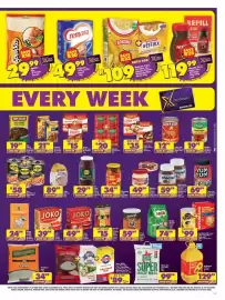 Shoprite catalogue Page 9: Royco Dry Cook-in-Sauce/Gravy All Variants €35,00, White Star Super Maize Meal €99,99