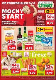 Kaufland gazetka tydzień 43 Strona 64: Ćwiartka z polskiego kurczaka €4,99, HERBAPOL Syrop €4,99