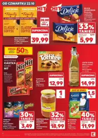 Kaufland gazetka tydzień 43 Strona 12: KUCHAREK Przyprawa do potraw €11,99, TOFFIFEE Bomboniera €12,99