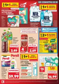 Kaufland gazetka tydzień 43 Strona 13: REGINA Papier toaletowy €16,99, TYMBARK Napój niegazowany €3,49