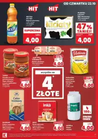 Kaufland gazetka tydzień 43 Strona 21: NESTEA Ice Tea €4,00, MLEKPOL Łaciaty €4,00