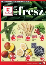 Kaufland gazetka tydzień 43 Strona 4: Pomelo żółte luzem 1 kg €6,99, Polska pietruszka €4,99