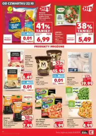 Kaufland gazetka tydzień 43 Strona 42: SEAFOOD Tilapia €19,99, DR. OETKER Pizza Rigga €5,99