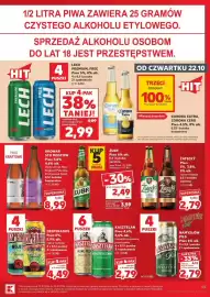 Kaufland gazetka tydzień 43 Strona 55: Kasztelan €2,79, Namysłów Pils €2,79