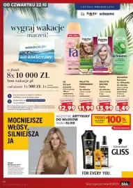Kaufland gazetka tydzień 43 Strona 56: SCHAUMA Szampon lub Odżywka do włosów €8,49, FA Żel pod prysznic €12,99