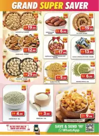 Grand Hyper Market catalogue Page 2: GRAND SUPER SAVER 500 GM 500 GM 500 GM #19.99 CASHEW NUT 500GM 500 GM #12.99 MIXED NUTS