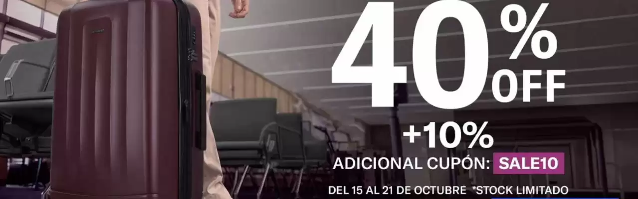Samsonite (válido hasta 23-10)