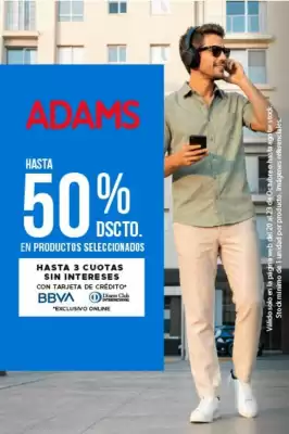 Adams (válido hasta 23-10)