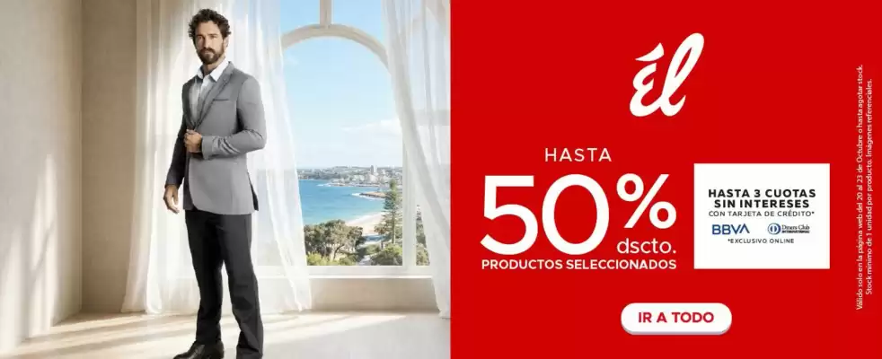 Tiendas Él (válido hasta 23-10)