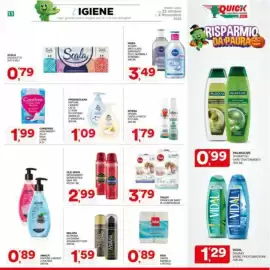 Volantino Quick Sisa Pagina 11: Malizia uomo schiuma da barba argan/vetyver €1,59, Old Spice deodorante spray stick €2,99