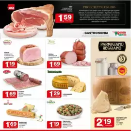 Volantino Quick Sisa Pagina 3: Leerdammer €1,29, Galbani Salame Napoletano €1,69