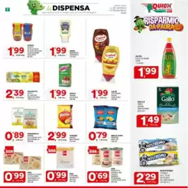 Volantino Quick Sisa Pagina 7: Sisa pasta all'uovo €0,99, Sisa borlotti €0,69