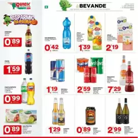Volantino Quick Sisa Pagina 8: Fanta/Sprite/Coca Cola vari tipi lattina €2,59, Keglevich Vodka Fragola €7,29