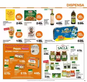 Volantino Superconti Pagina 11: Olio extra vergine di oliva Clemente €4,69, Salsa top down crispy Calvé €1,99