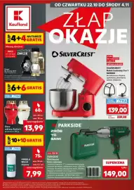 Kaufland gazetka Strona 1: Kaufland NAJTAŃSZE 24+4 GRATIS Mieszaj dowolnie ZNICZE WSZYSTKIE OD CZW. 22.10 ZNICZE DO SOB
