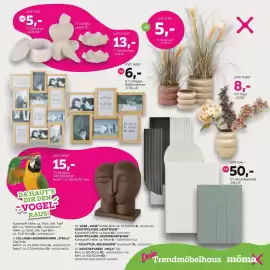 Mömax Flugblatt woche 43 Seite 13: Vase ,,JOLIE" €8,00, Collagen- Bilderrahmen ,,STELLA" €6,00