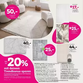 Mömax Flugblatt woche 43 Seite 14: Webteppich ,,MARCUS 1" €25,00, Webteppich ,,SUSI 1" €44,00