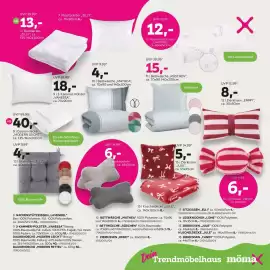 Mömax Flugblatt woche 43 Seite 15: Kopfpolster „ZILLY" €6,00, Zierkissen „EMMY" €8,00