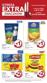 Intermarche gazetka tydzień 43 Strona 11: Herbata LIPTON wybrane rodzaje €10,49, Czekolada E. Wedel wybrane rodzaje €19,99