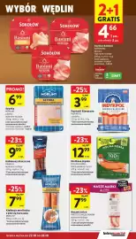 Intermarche gazetka tydzień 43 Strona 17: Parówki klasyczne INDYKPOL z indyka €3,99, Szyinka Morliny €6,99