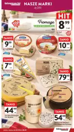 Intermarche gazetka tydzień 43 Strona 21: Ser Roquefort €79,99, Ser Fourme d'Ambert Ser Tomme des Pyrenees €54,99