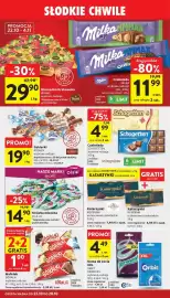 Intermarche gazetka tydzień 43 Strona 26: Czekolada Schogetten wybrane rodzaje €4,99, Wafelek GÓRALKI €1,00