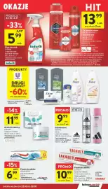 Intermarche gazetka tydzień 43 Strona 37: Dezodorant ADIDAS spray €9,99, Pasta do zębów LACALUT €10,99