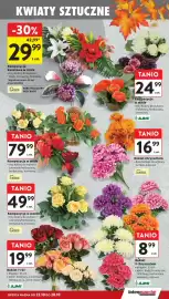 Intermarche gazetka tydzień 43 Strona 5: Bukiet 5 chryzantem €8,99, Bukiet chryzantem €16,99