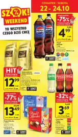 Intermarche gazetka tydzień 43 Strona 8: Pepsi €4,99, Kawa Mocca Fix Gold €12,99
