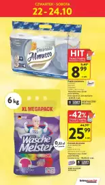 Intermarche gazetka tydzień 43 Strona 9: Proszek do Prania €25,99, Papier toaletowy Almusso Decorato €8,99