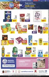 Folheto Carrefour Página 3: Cotonetes - cotonetes €5,99, Sabores - bebida láctea €7,69