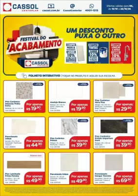Cassol (válido até 25-10)