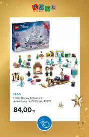 Smyk gazetka tydzień 43 Strona 5: LEGO Disney Kalendarz adwentowy na 2025 rok 43273 €84,00