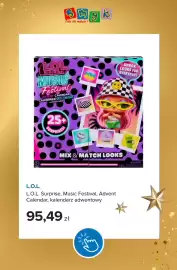 Smyk gazetka tydzień 43 Strona 7: Kalendarz adwentowy L.O.L. Surprise Music Festival Advent Calendar €95,49