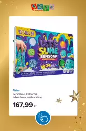 Smyk gazetka tydzień 43 Strona 8: Let's Slime kalendarz adwentowy zestaw slime Tuban €167,99