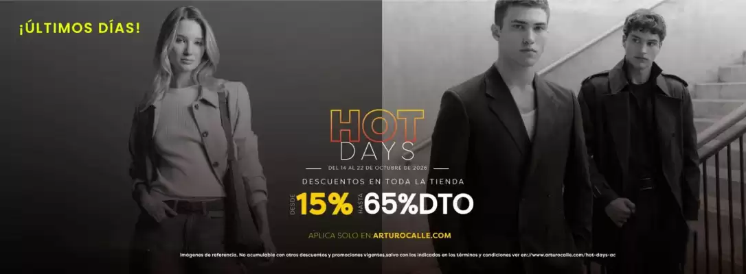 Arturo Calle (válido hasta 24-10)