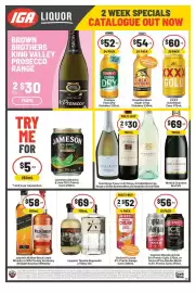 IGA Liquor catalogue Page 1