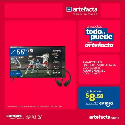 Artefacta (válido hasta 4-11)
