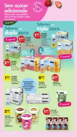 Folheto Pingo Doce | Escolhas Equilibradas Página 10: Leite uht 0% açúcar €1,59, Go natural - iogurte liquido €1,84