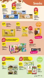 Folheto Pingo Doce | Escolhas Equilibradas Página 13: Crackers pingo doce €1,79, Biscoitos seara bio limão e chia €2,29