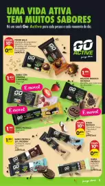 Folheto Pingo Doce | Escolhas Equilibradas Página 3: Go active barra com creatina e magnésio morango €1,45
