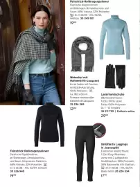Tchibo Prospekt Seite 14: Gefütterte Leggings in Jeansoptik €17,99, Lederhandschuhe €29,99