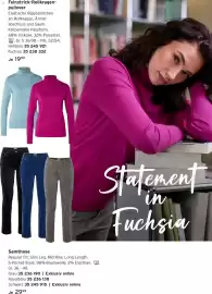 Tchibo Prospekt Seite 17: Feinstrick Rollkragenpullover €19,99, Samthose €29,99
