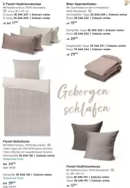 Tchibo Prospekt Seite 25: Flanell-Kopfkissenbezug €12,99, Flanell-Bettwäsche €34,99