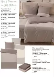 Tchibo Prospekt Seite 26: Biber-Spannbettlaken €19,99, Flanell-Bettwäsche €39,99