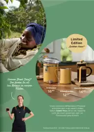 Tchibo Prospekt Seite 35: Aromadose €16,99, Milchkännchen €12,99